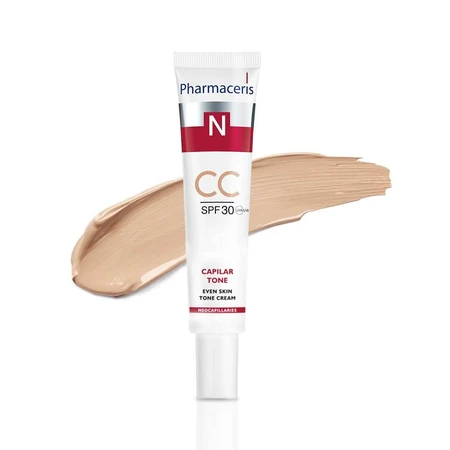 Pharmaceris N Capilar-Tone CC, Glättende Creme SPF 30, 40 ml