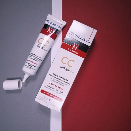 Pharmaceris N Capilar-Tone CC, Glättende Creme SPF 30, 40 ml