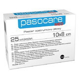 Pasocare Med, plaster dressing, sterile, 10 cm x 8 cm, 1 piece