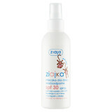 Ziajka, children's milk, water resistant, spray, SPF 30, 170 ml