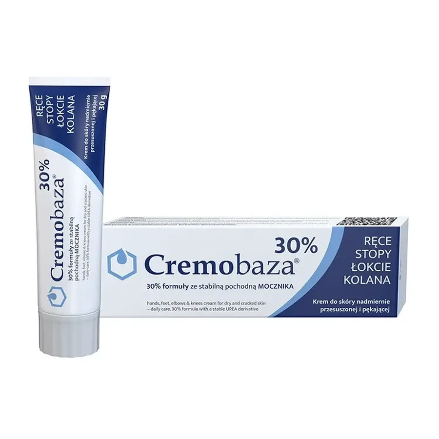 Cremobaza 30%, verzachtende crème voor zeer droge en gebarsten huid, 30 g