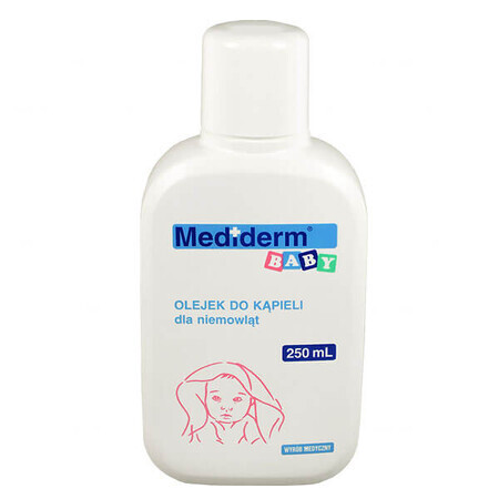 Mediderm Baby, aceite de baño para bebés, 250 ml