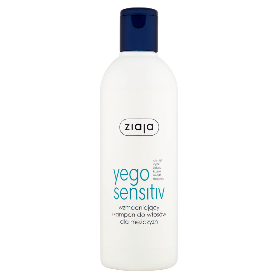 Ziaja Yego Sensitiv, Kräftigendes Haarshampoo, 300 ml