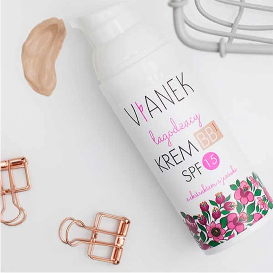 Vianek, Beruhigende BB-Creme, Hell, SPF 15, 50 ml