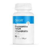 OstroVit Glucosamine + MSM + Chondroïtine, 90 comprimés