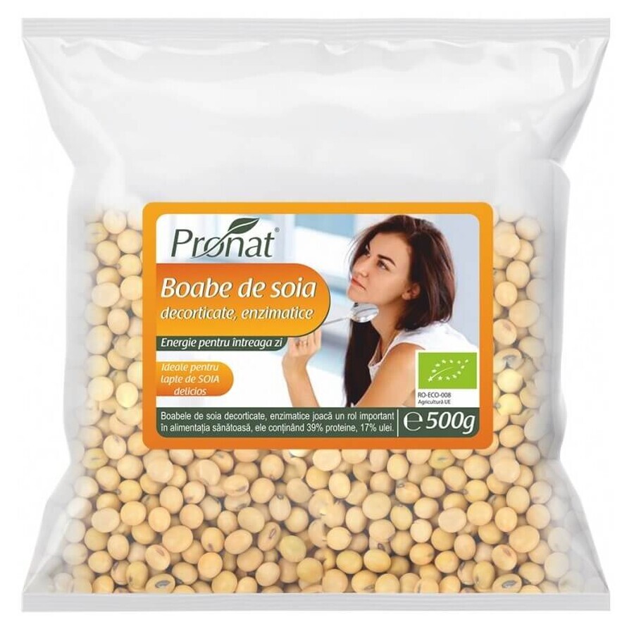 Bio Enzymatische Sojabohnen, 500 g, Pronat