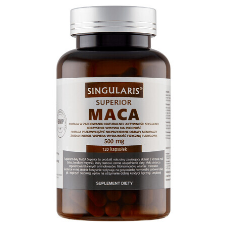 Singularis Superior Maca 500 mg, 120 capsules