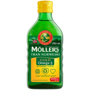 Möllers GOLD Omega-3 Zitronengeschmack, 250 ml