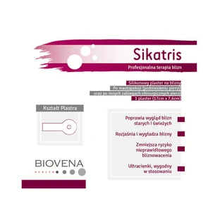 Cicatris, Scar Patch, Silicone After Mastopexy, 17cm x 7.6cm, 1 Piece