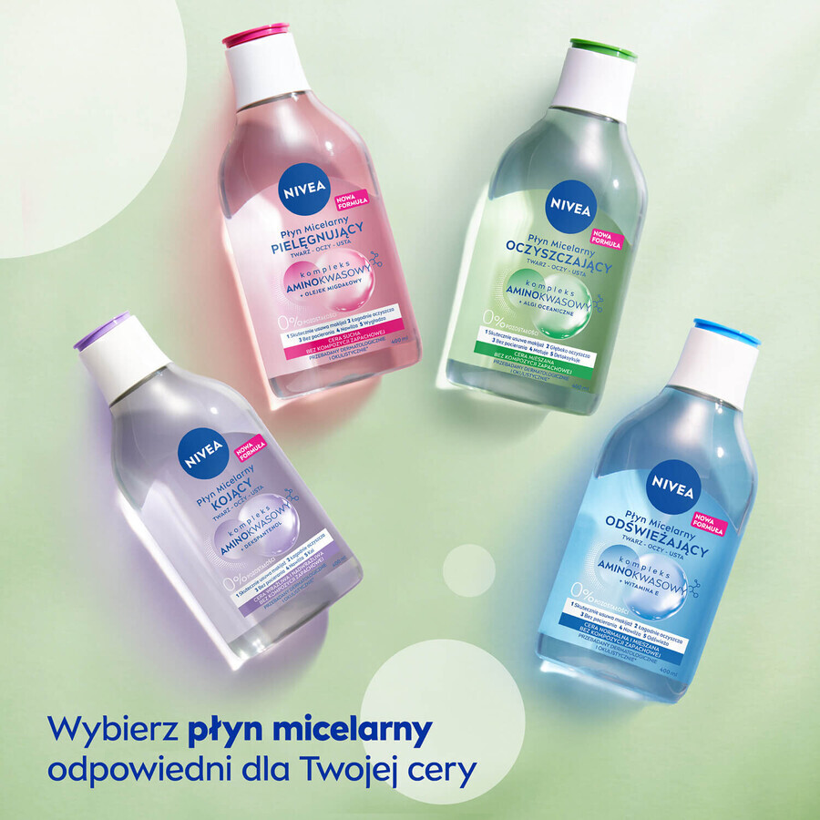 Nivea MicellAir Skin Breathe Mizellenwasser für normale und Mischhaut, 400ml