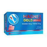 Magnez Gold Skurcz Nahrungsergänzungsmittel, 50 Tabletten