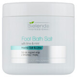 Bielenda Professional, foot bath salt with lemon and mint, 600 g