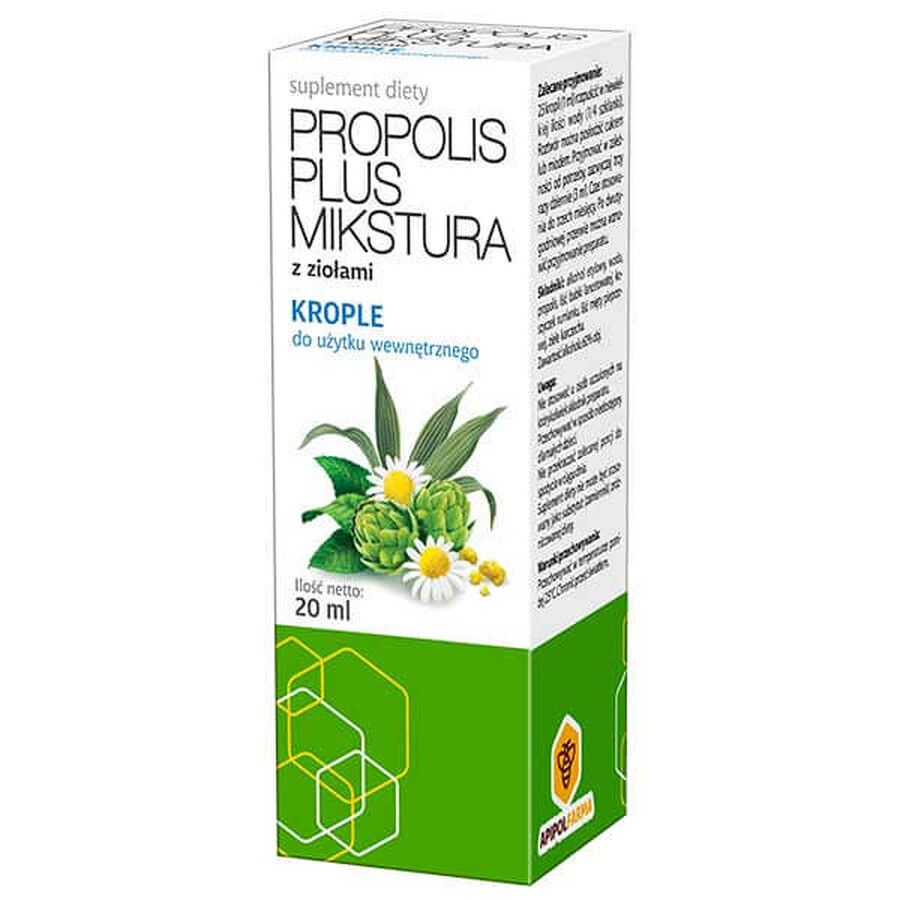 Propolis Plus Mikstura, picături, 20 ml