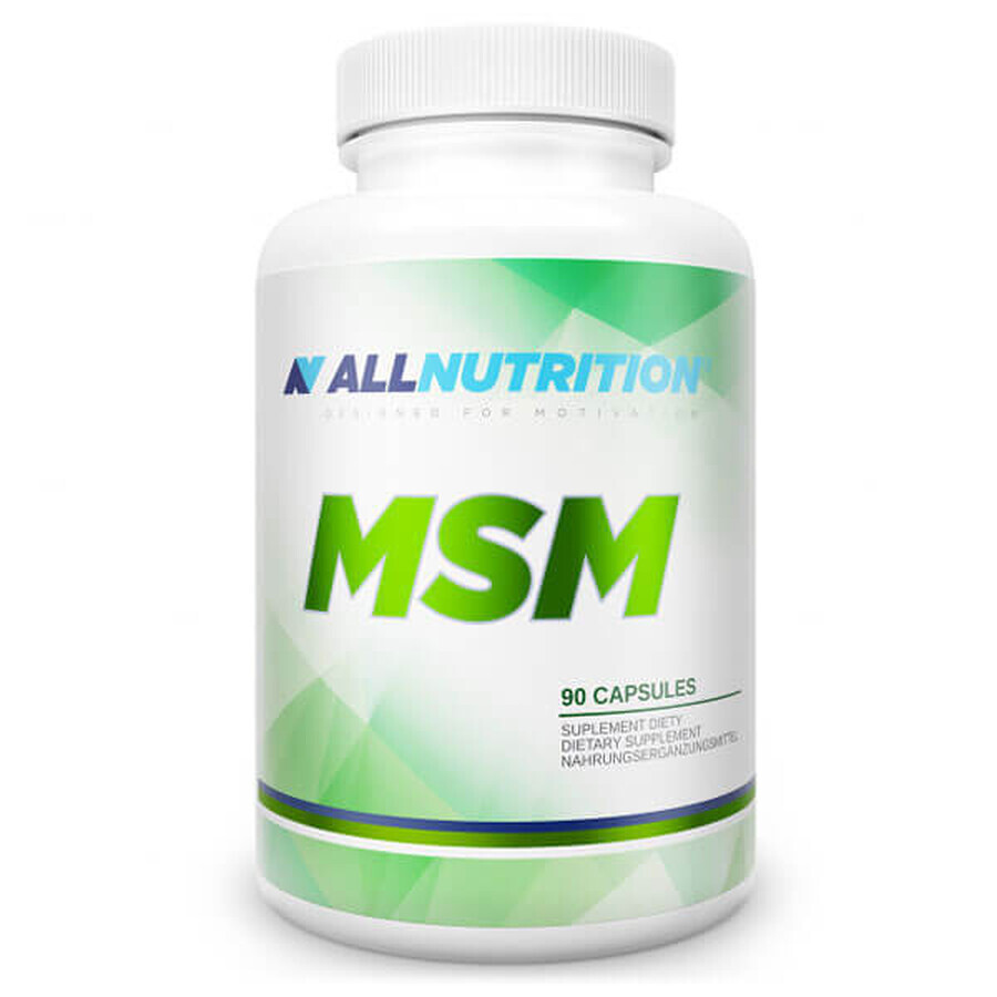 Allnutrition MSM, méthylsulfonylméthane 1000 mg, 90 gélules