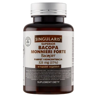 Singularis Superior Bacopa Monnieri Forte, 60 vegan capsules