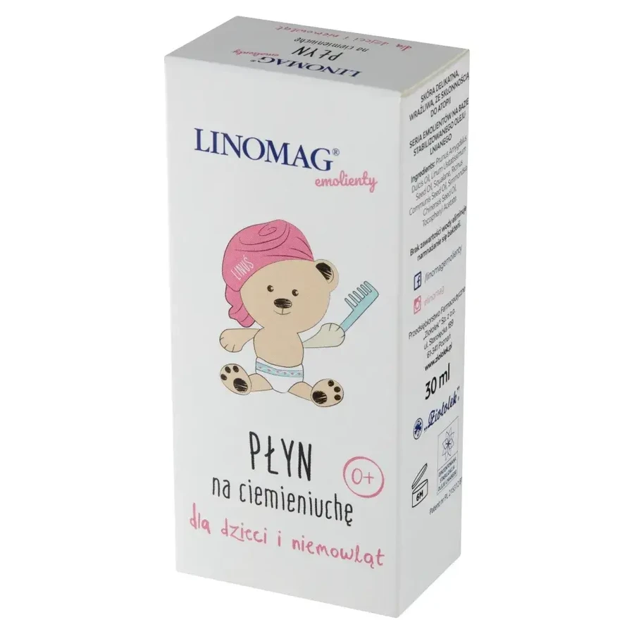 Linomag Emollients, Lotion for children and babies from the first day of life, 30 ml
