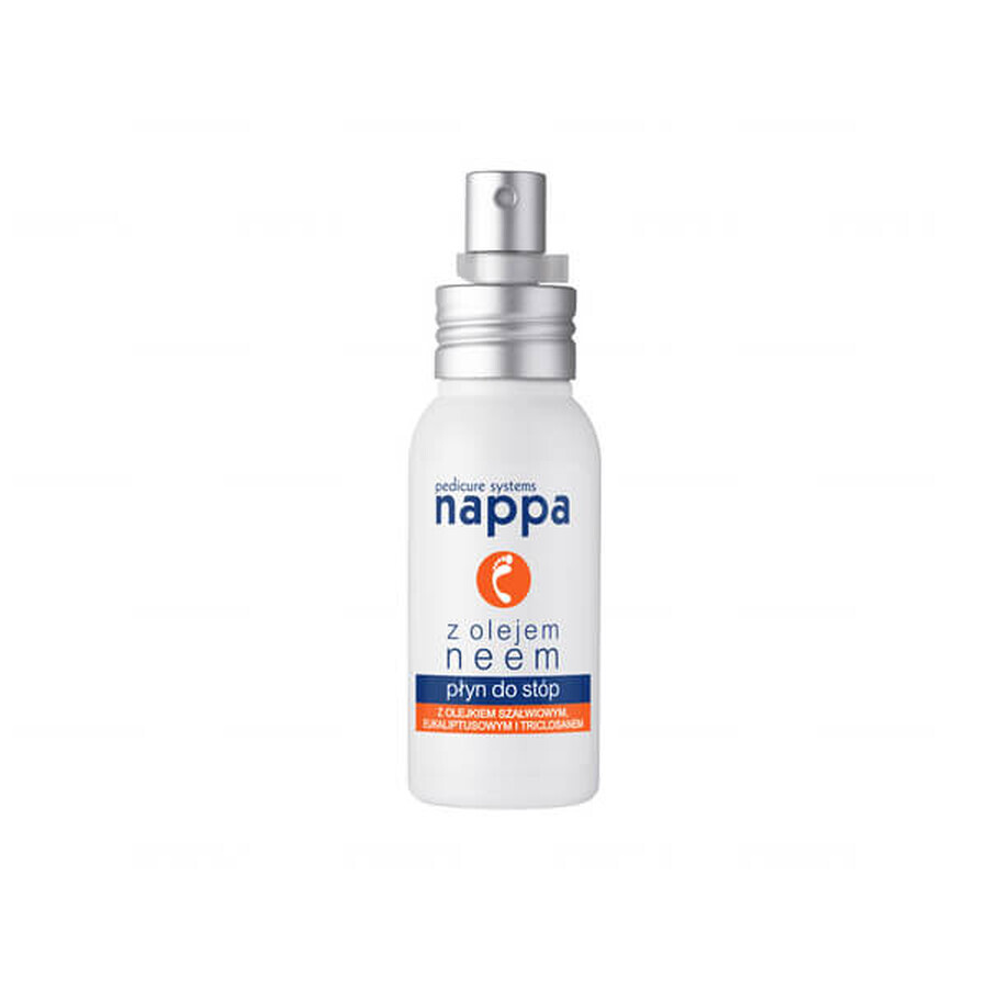 Nährstoffreiches Fußspray mit Neemöl zur Erfrischung  Silcare Nappa Energy Comfort, 55ml