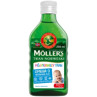 Möller's My First Omega-3 Fish Oil, over 4 weeks, 250 ml