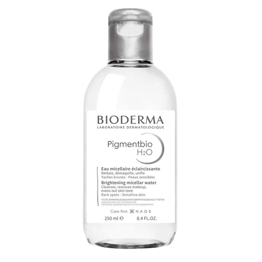 Bioderma Pigmentbio H2O, loțiune micelară iluminatoare, 250 ml