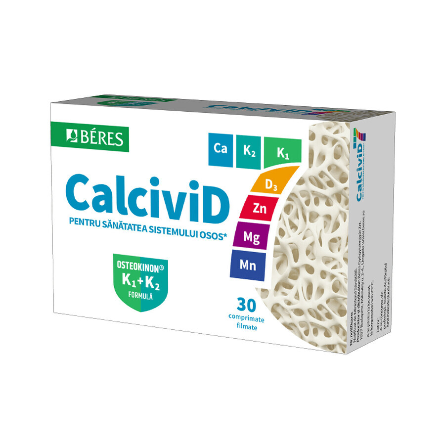 Calcivid 7, 30 Filmtabletten, Beres