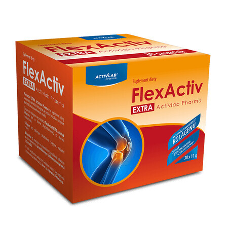 Activlab Pharma FlexActiv Extra, arôme groseille et canneberge, 30 sachets