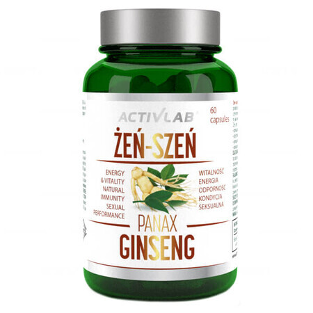 Activlab Pharma Ginseng, 60 gélules