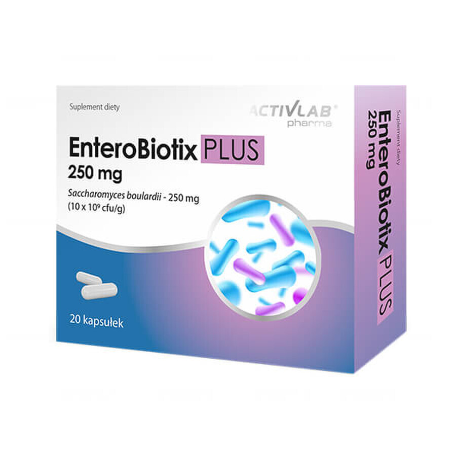 Activlab Pharma EnteroBiotix Plus, 20 cápsulas