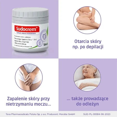 Sudocrem Expert Barrier Cream, 400 g, Teva