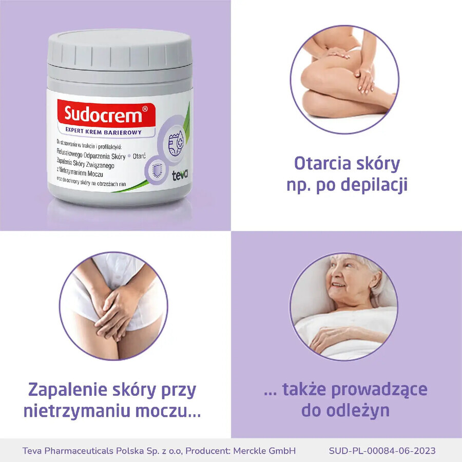 Sudocrem Expert, cremă barieră, 400 g