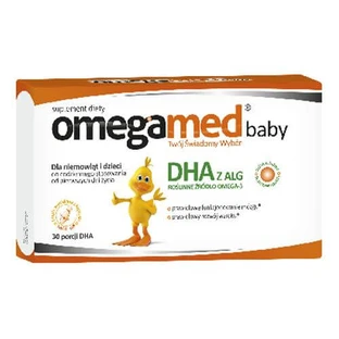 Omegamed Baby DHA, ab der Geburt, 30 Kapseln 