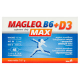 MagleQ B6 Max + D3, 45 tabletten