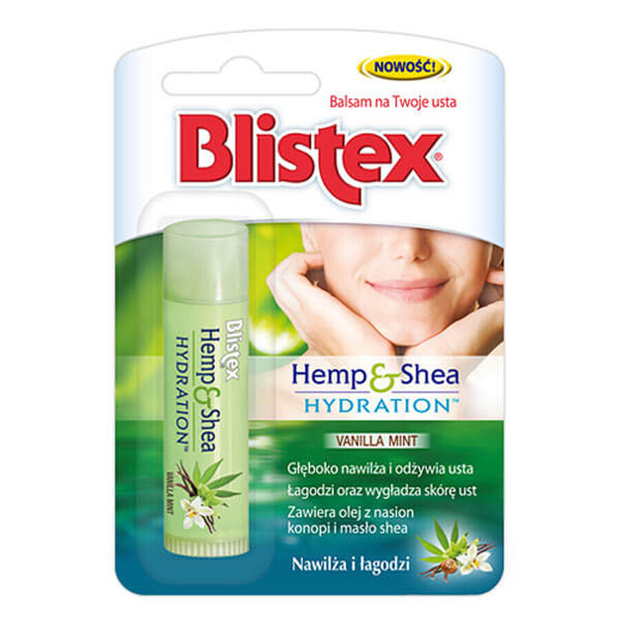 Blistex Lippenbalsam mit Hanf  amp; Shea, 4,25g