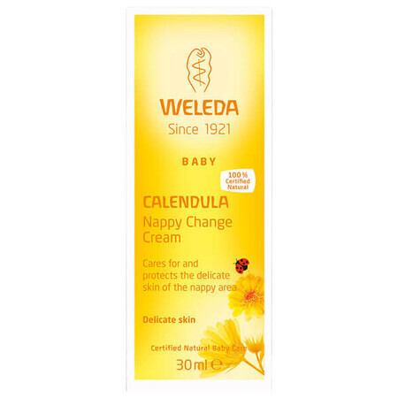 Weleda Calendula, verbrandingscrème, calendula, 30 ml