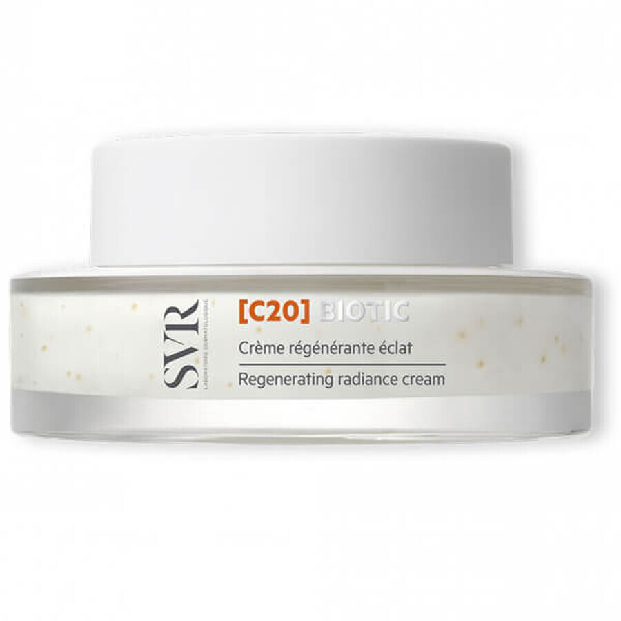 SVR C20 Biotic, crema regeneradora iluminadora, 50 ml