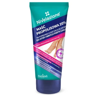 Nivelazione, 20% propolis ointment for cracked and flaky skin, 75 ml