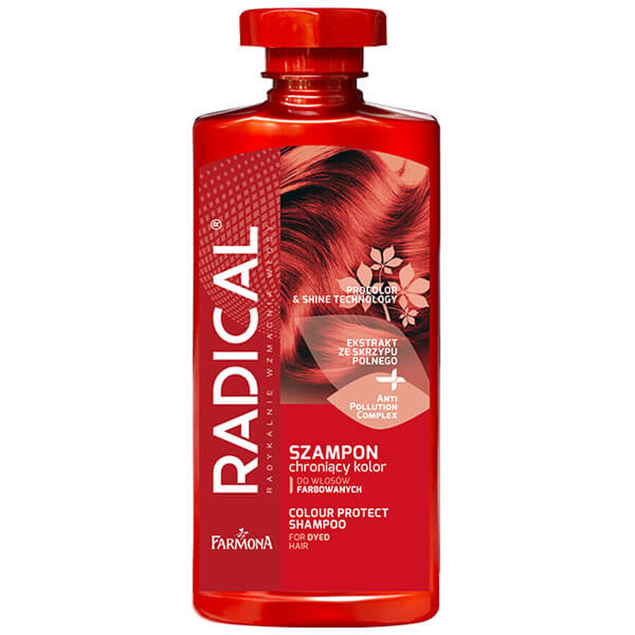 Radical, Szampon chronicy kolor do wosow farbowanych, 400 ml