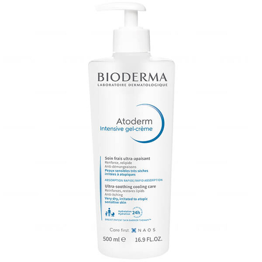 Bioderma Atoderm Intensive Feuchtigkeitsgel-Creme, 500 ml