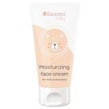 Nacomi Baby Gesichtscreme für Kinder und Säuglinge, Feuchtigkeitsspendend, 50ml