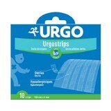 Urgo, Urgostrips - Sterile selbstklebende Wundverschlussstreifen, 10 Streifen