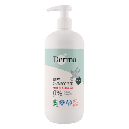 Derma Eco Baby, shampoo and bath soap, 500 ml