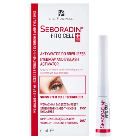 Seboradin FitoCell, Aktywator do brwi i rzs, 6 ml - Dugi termin wanoci!