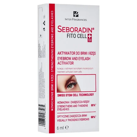 Seboradin FitoCell, Aktywator do brwi i rzs, 6 ml - Dugi termin wanoci!