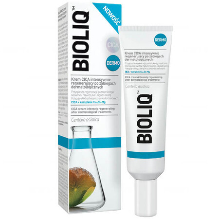 Bioliq Dermo, CICA intensive regenerating cream after dermatological treatments, 30 ml