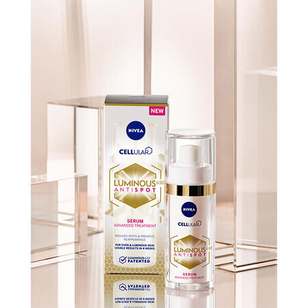 Nivea Cellular Luminous 630, sérum facial intensif contre l'hyperpigmentation, 30 ml