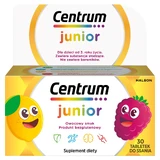 Centrum Junior for children aged 4 and up, lemon-raspberry flavor, 30 lozenges