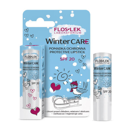 Flos-Lek Winterpflege, Schützender Lippenbalsam mit LSF 20