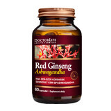 Doctor Life Red Ginseng Ashwagandha, 60 capsules