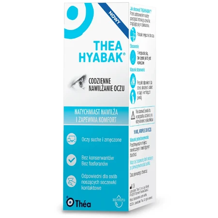 Hyabak feuchtigkeitsspendende Augentropfen, 10 ml