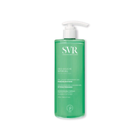 SVR Spiral Deo-Gel für Körper und Haare, 400 ml