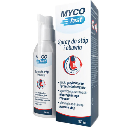 MYCOfast Fuß- und Schuhspray, 150 ml